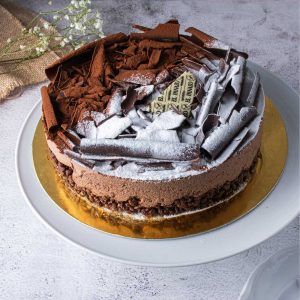 Tarta mousse chocolate crunch